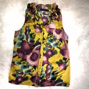 The Limited Sleeveless Floral Ashton Blouse (M)